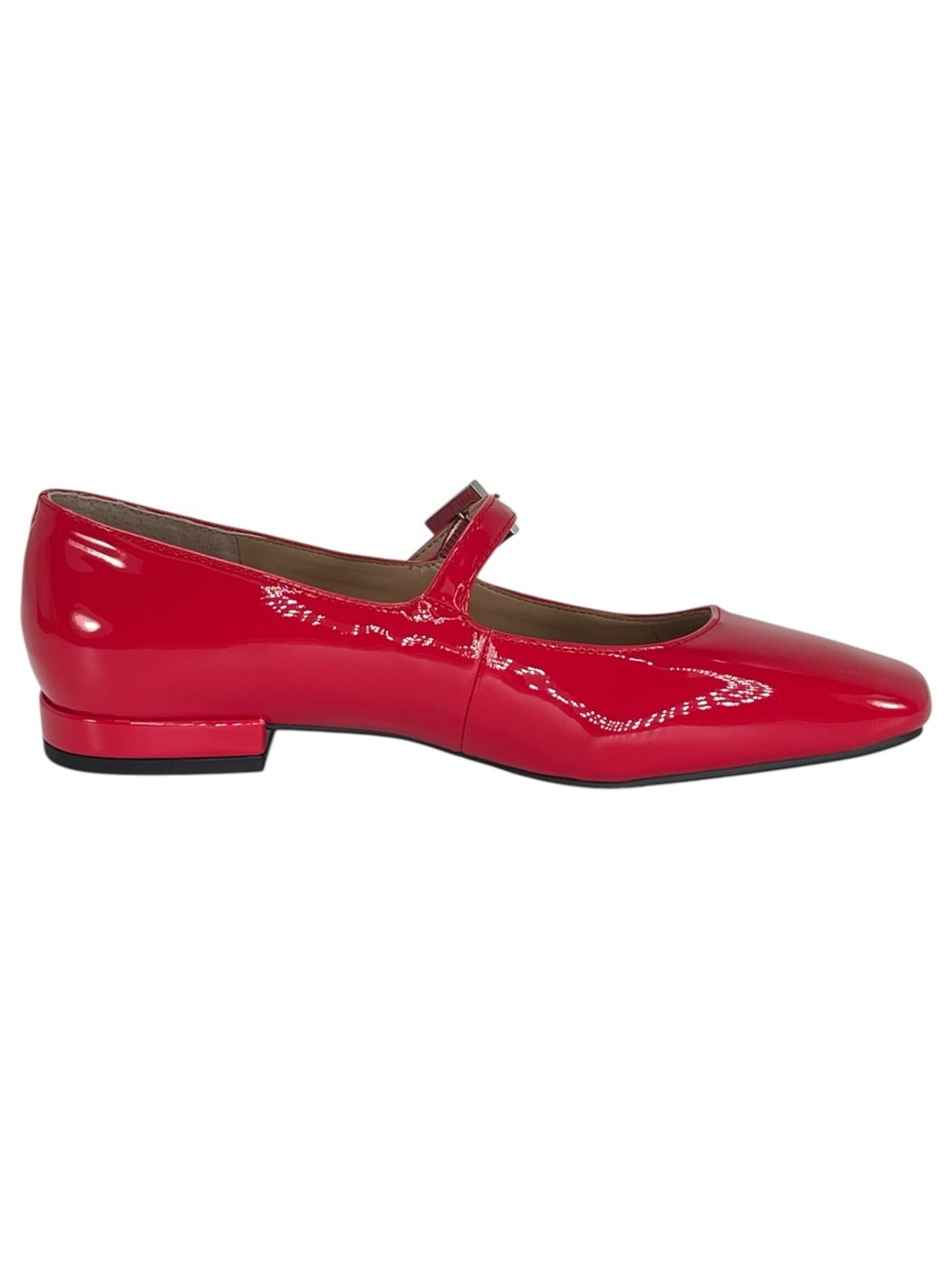 ON 34th Saadet Red Patent Leather Womens Mary Jane Flats Size 6M - Picture 5 of 11
